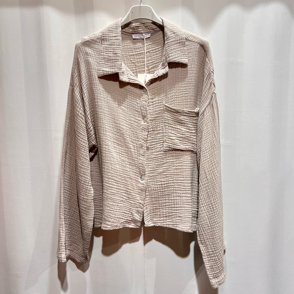 Basic Musselin Hemd