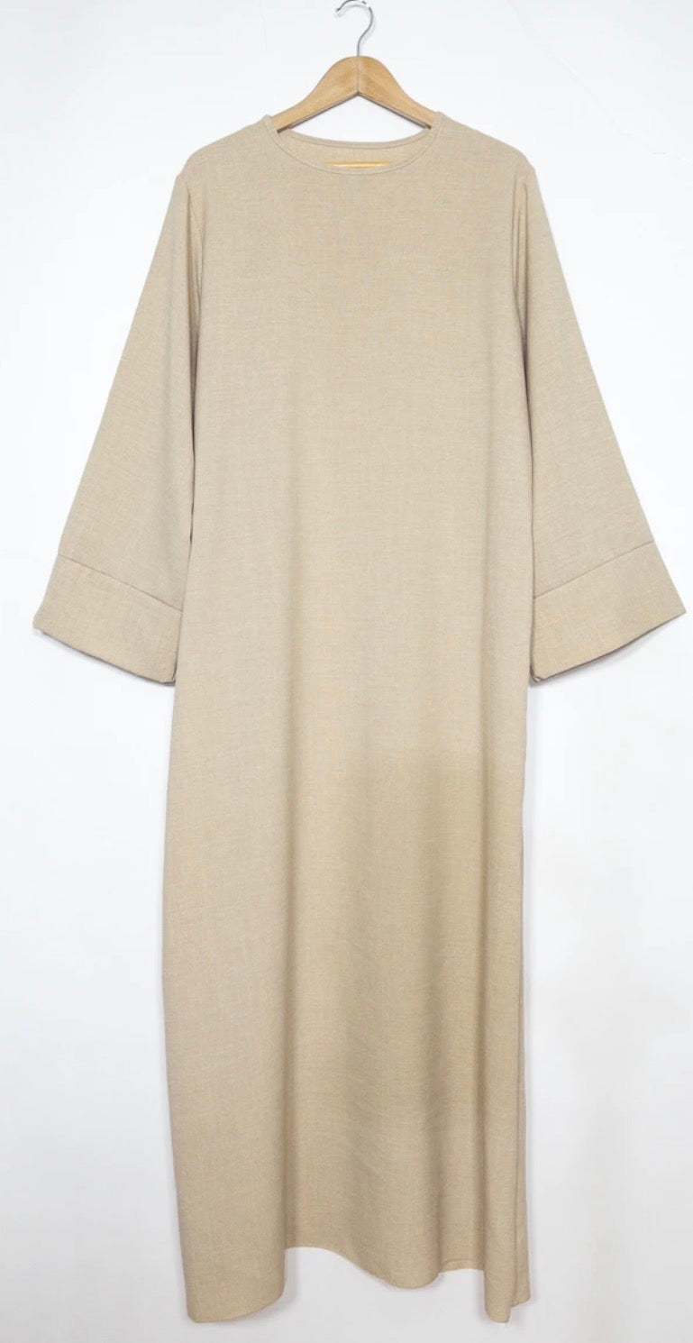 Leinen Abaya (Extra lang)