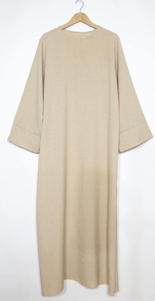 Leinen Abaya (Extra lang)