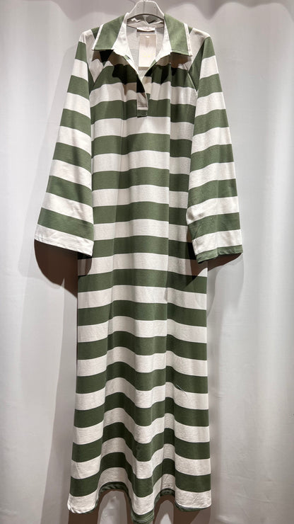 Basic Abaya gestreift