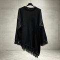 Asymmetrische Lace Tunika