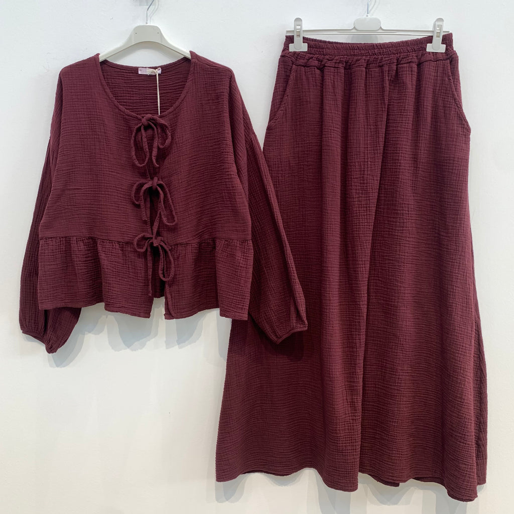 Musselin Set Heira