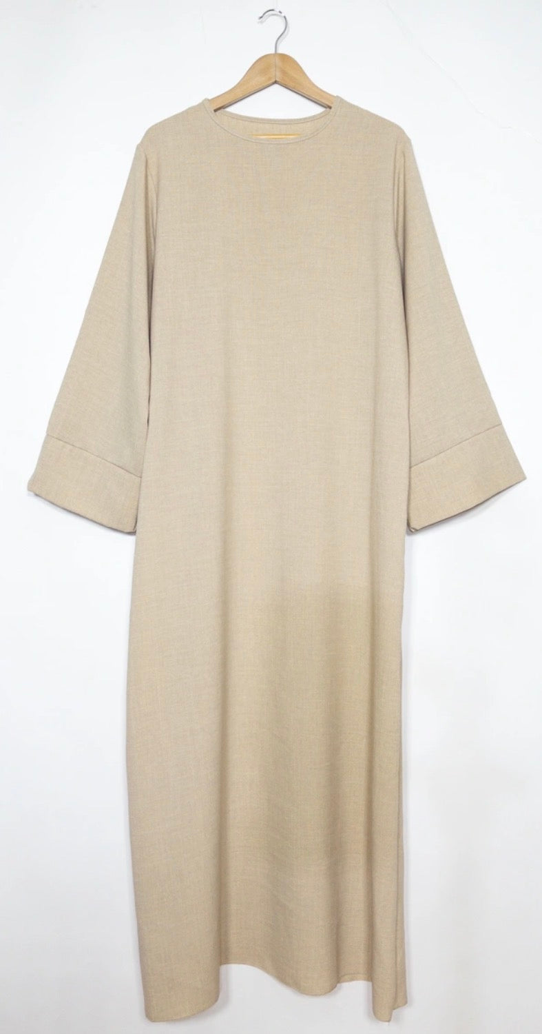 Leinen Abaya