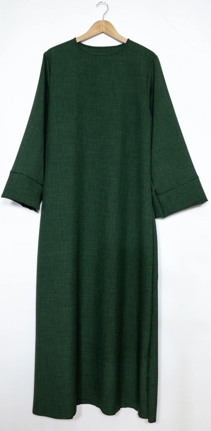 Leinen Abaya