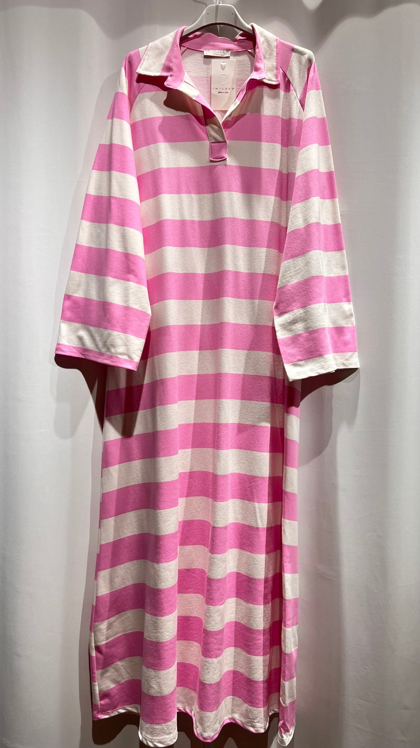 Basic Abaya gestreift