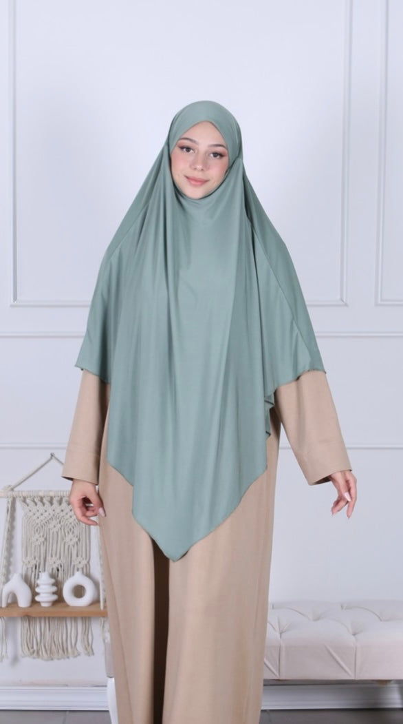 Luxe Sandy Jersey Khimar (Vorbestellung)