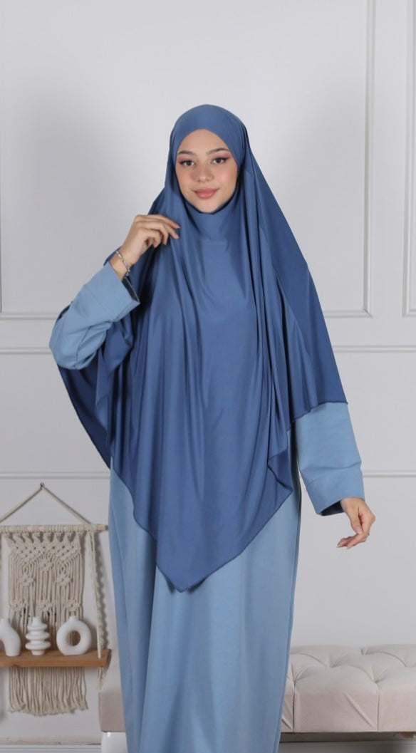 Luxe Sandy Jersey Khimar (Vorbestellung)