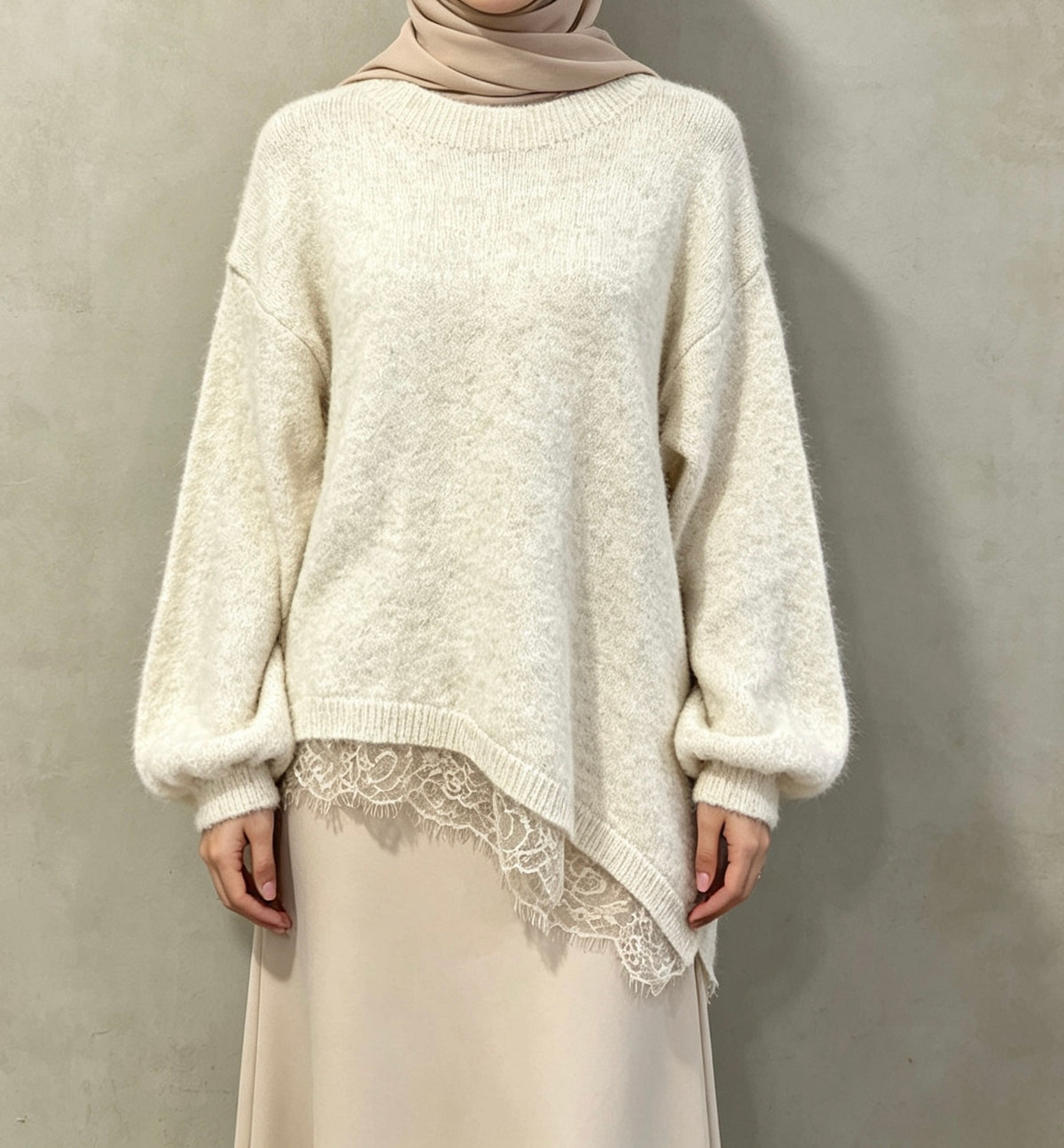 Lace Pullover