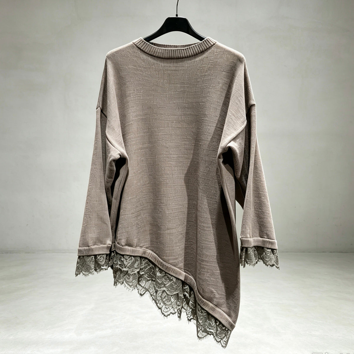 Asymmetrische Lace Tunika