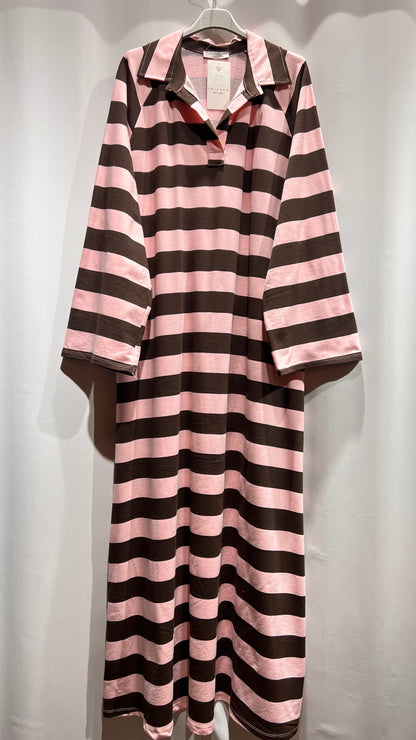 Basic Abaya gestreift