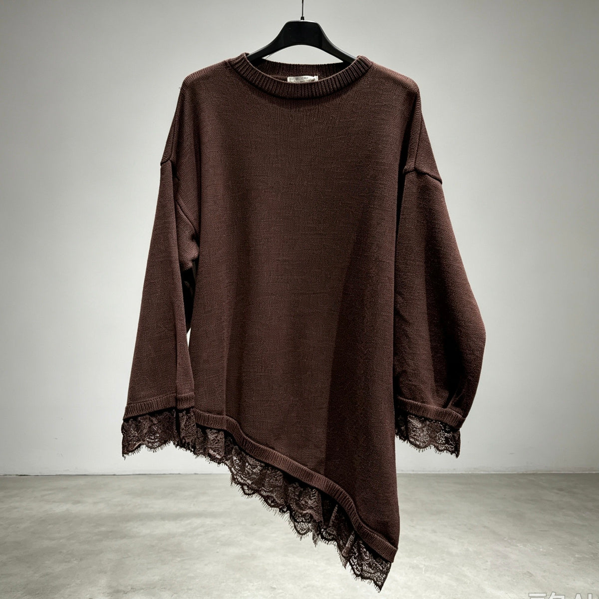 Asymmetrische Lace Tunika
