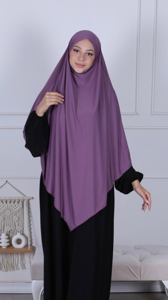 Luxe Sandy Jersey Khimar (Vorbestellung)