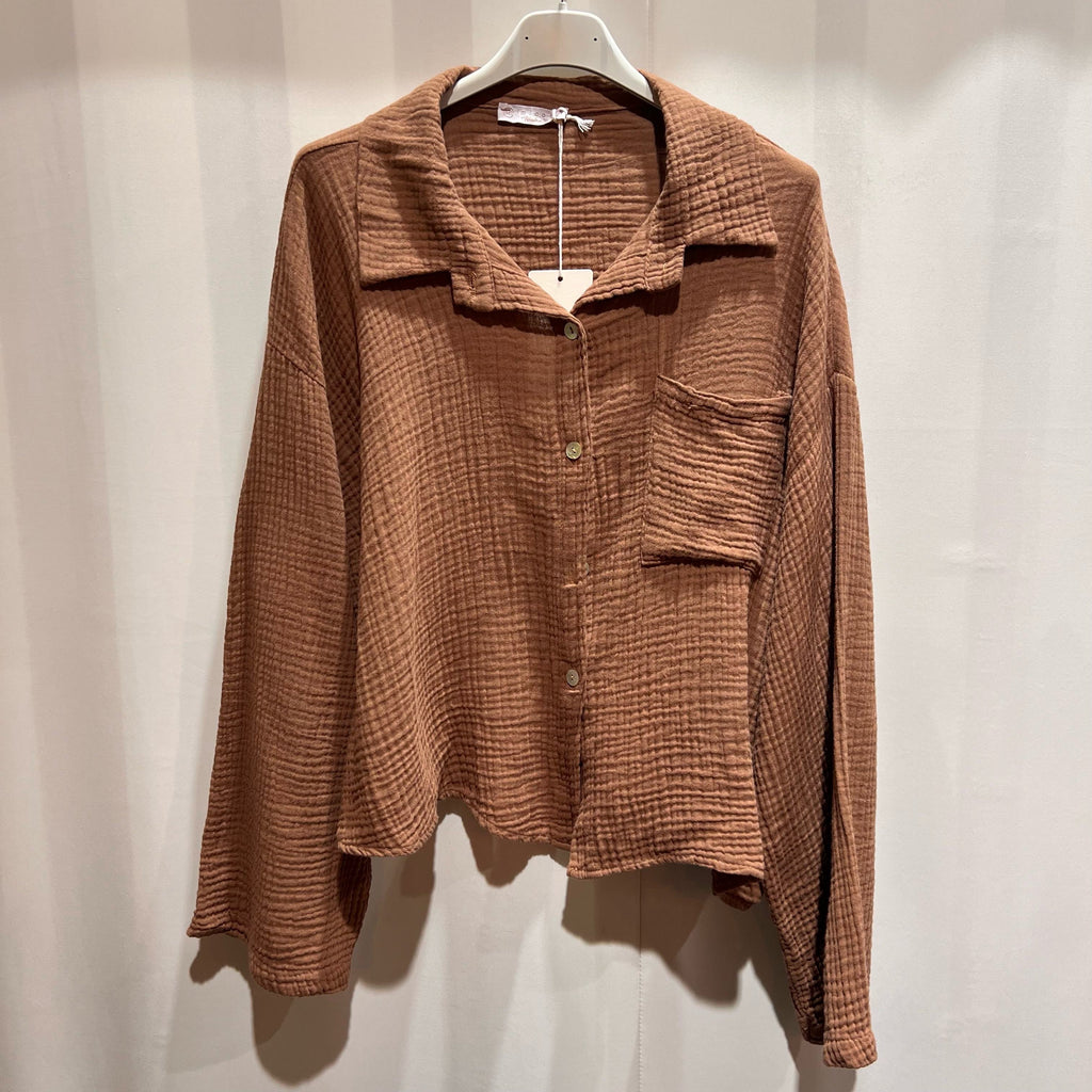 Basic Musselin Hemd