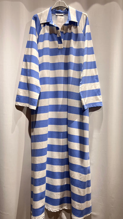 Basic Abaya gestreift