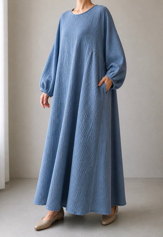Musselin Kleid Seren