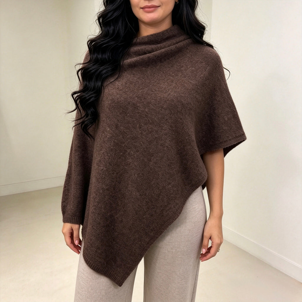 Asymmetrischer Poncho