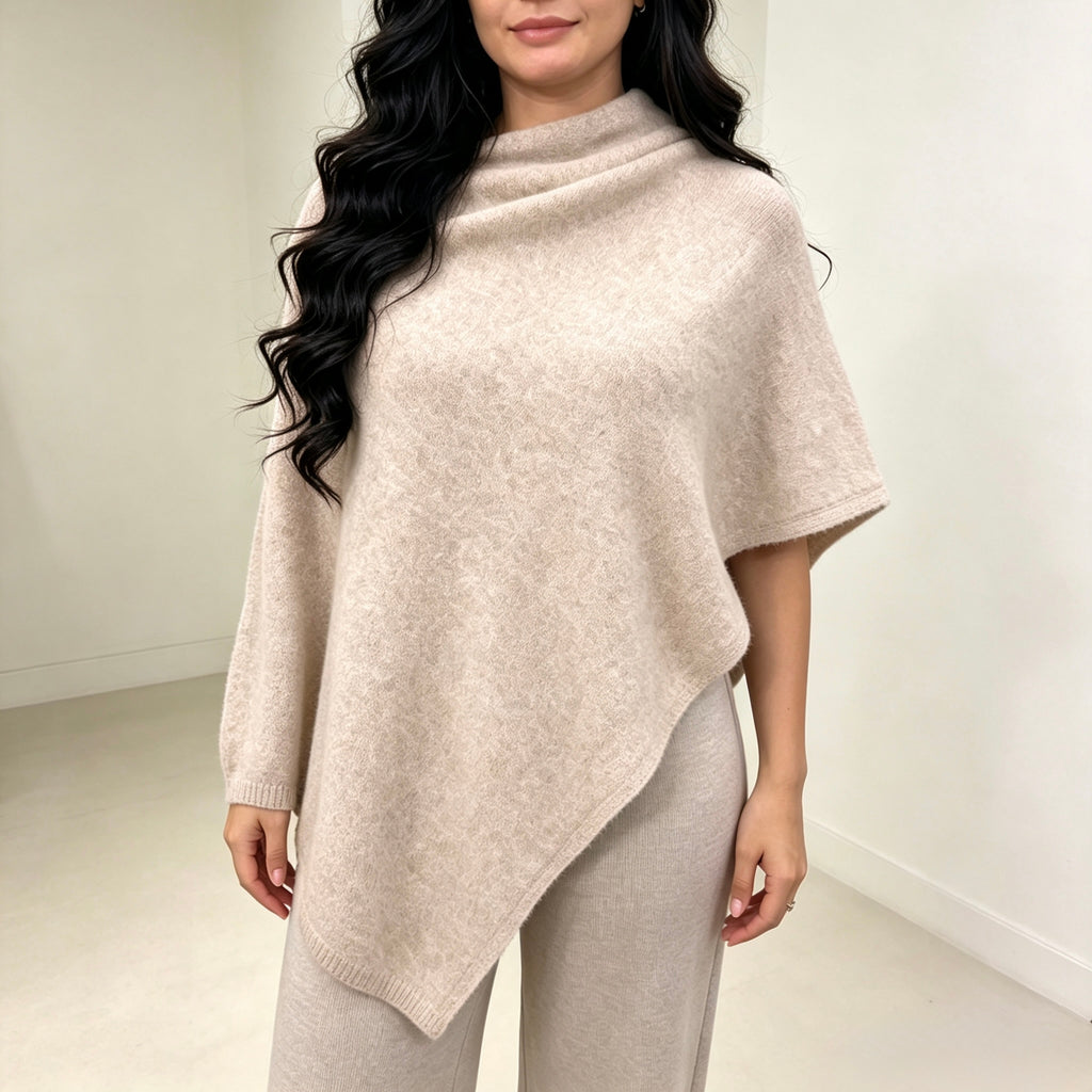 Asymmetrischer Poncho