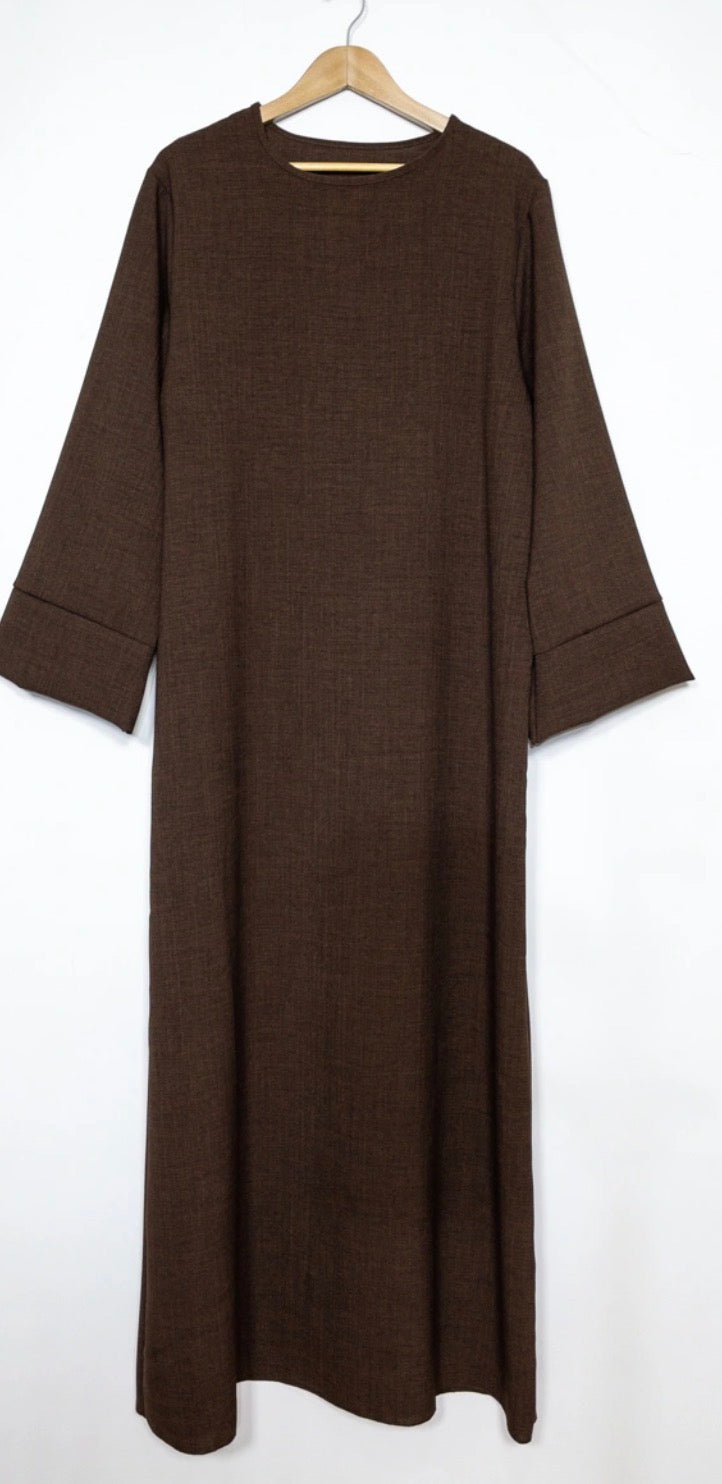 Leinen Abaya