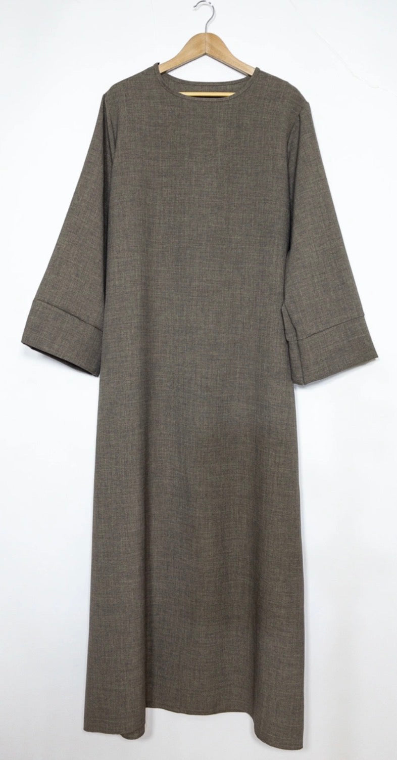 Leinen Abaya