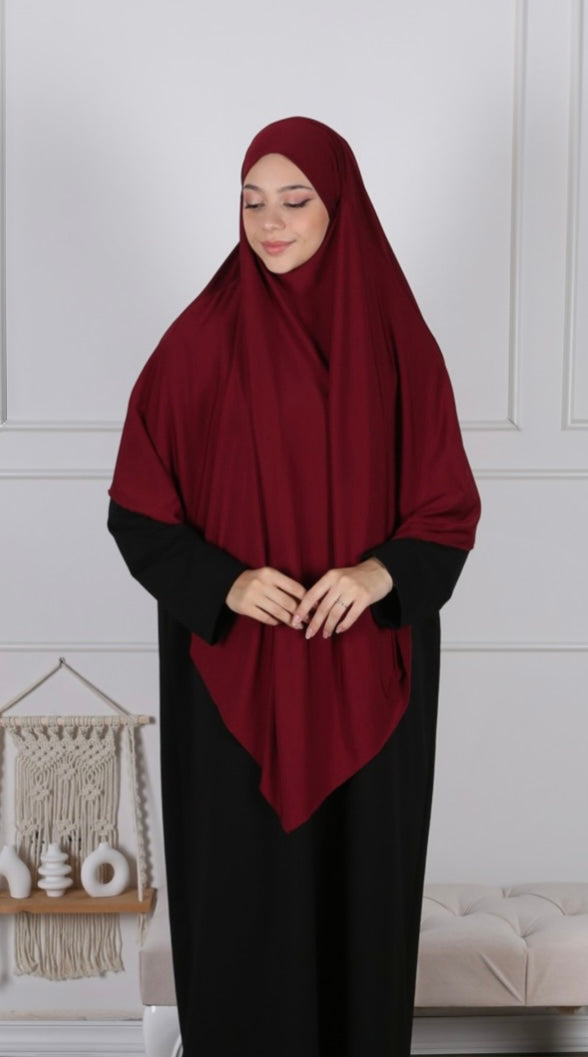 Luxe Sandy Jersey Khimar (Vorbestellung)