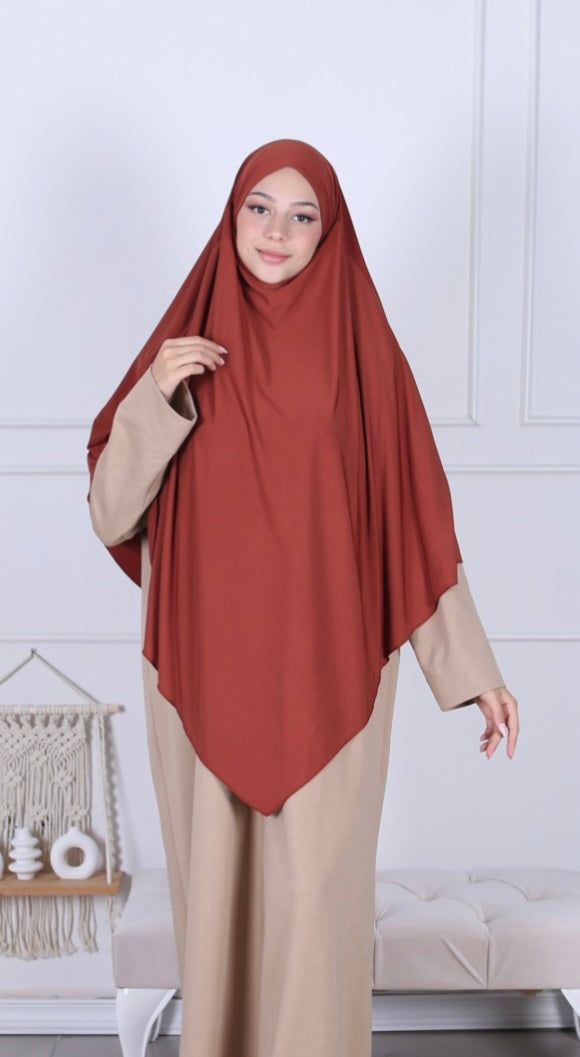 Luxe Sandy Jersey Khimar (Vorbestellung)