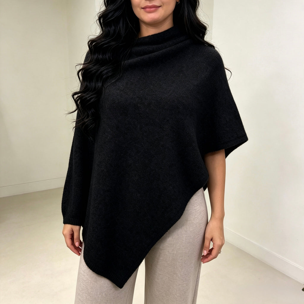 Asymmetrischer Poncho