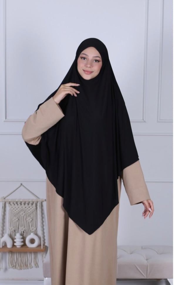 Luxe Sandy Jersey Khimar (Vorbestellung)